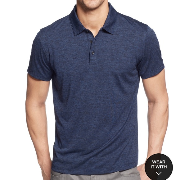 Men's Classic-Fit Ethan Performance Polo, Created for Macy's large - Picture 1 of 1